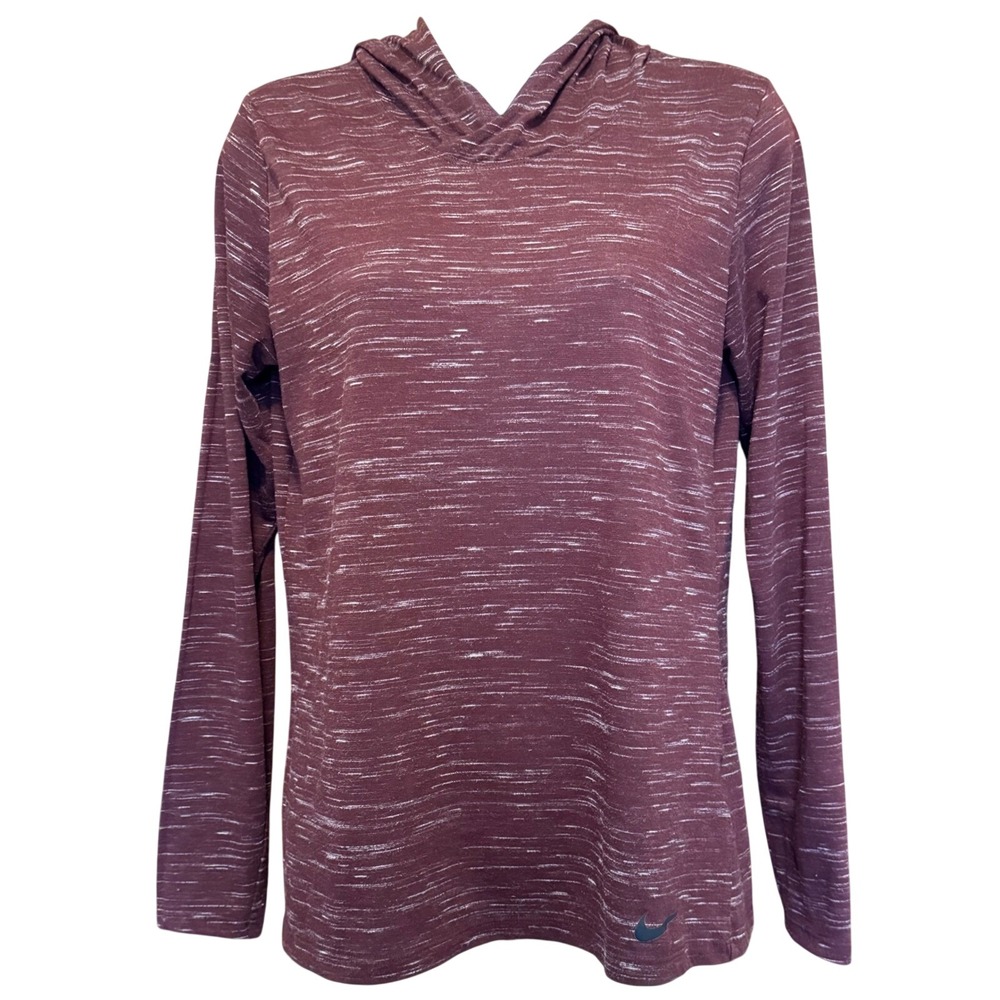 Nike Dri-FIT Hoodie Long Sleeve Hooded Athletic Top M Athleisure Running Outdoor
